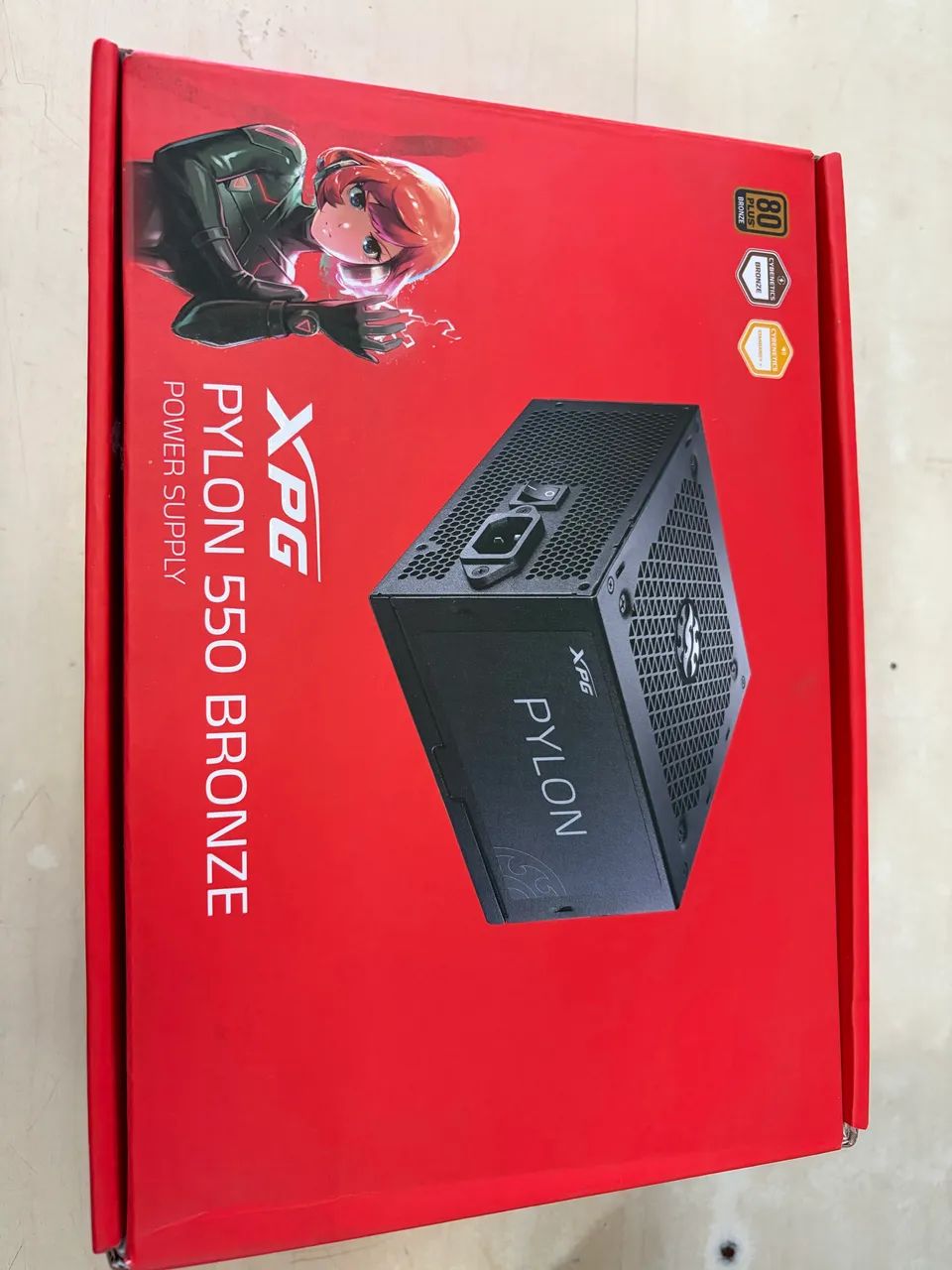 Fonte XPG Pylon 550W 80 Plus Bronze - Foto 3