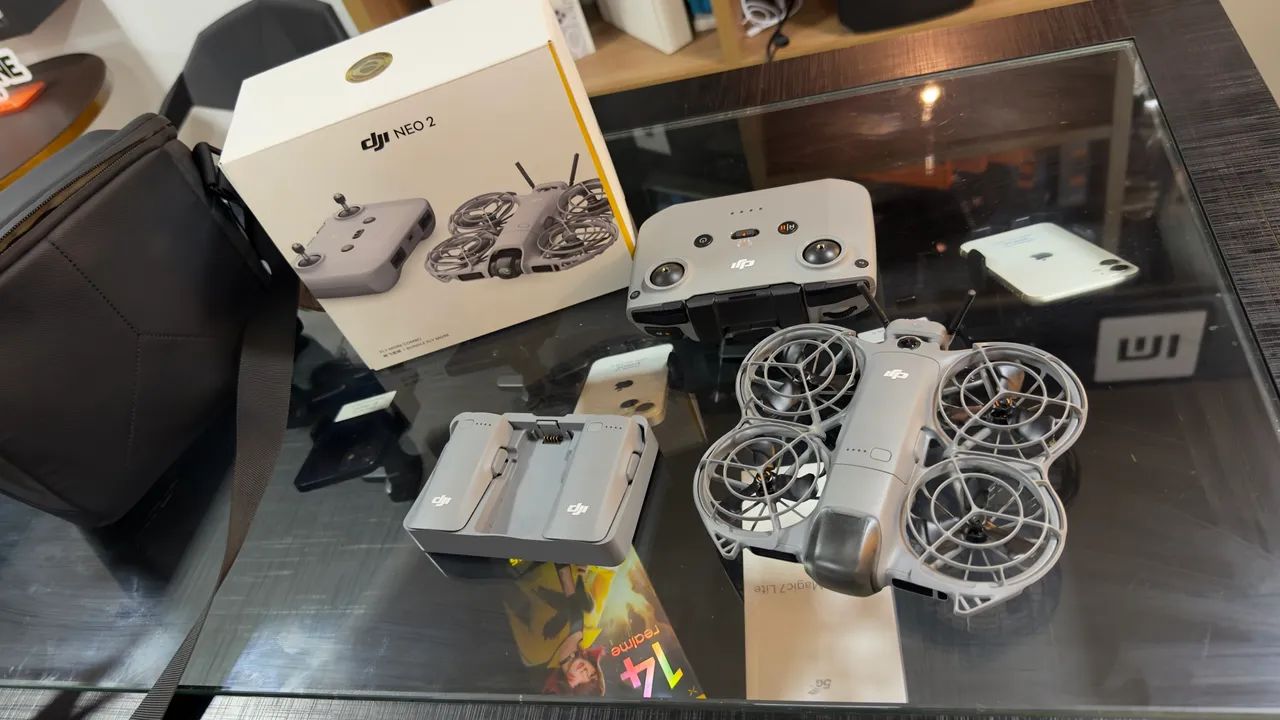 Drone DJI Neo 2 combo Fly more controle e baterias 