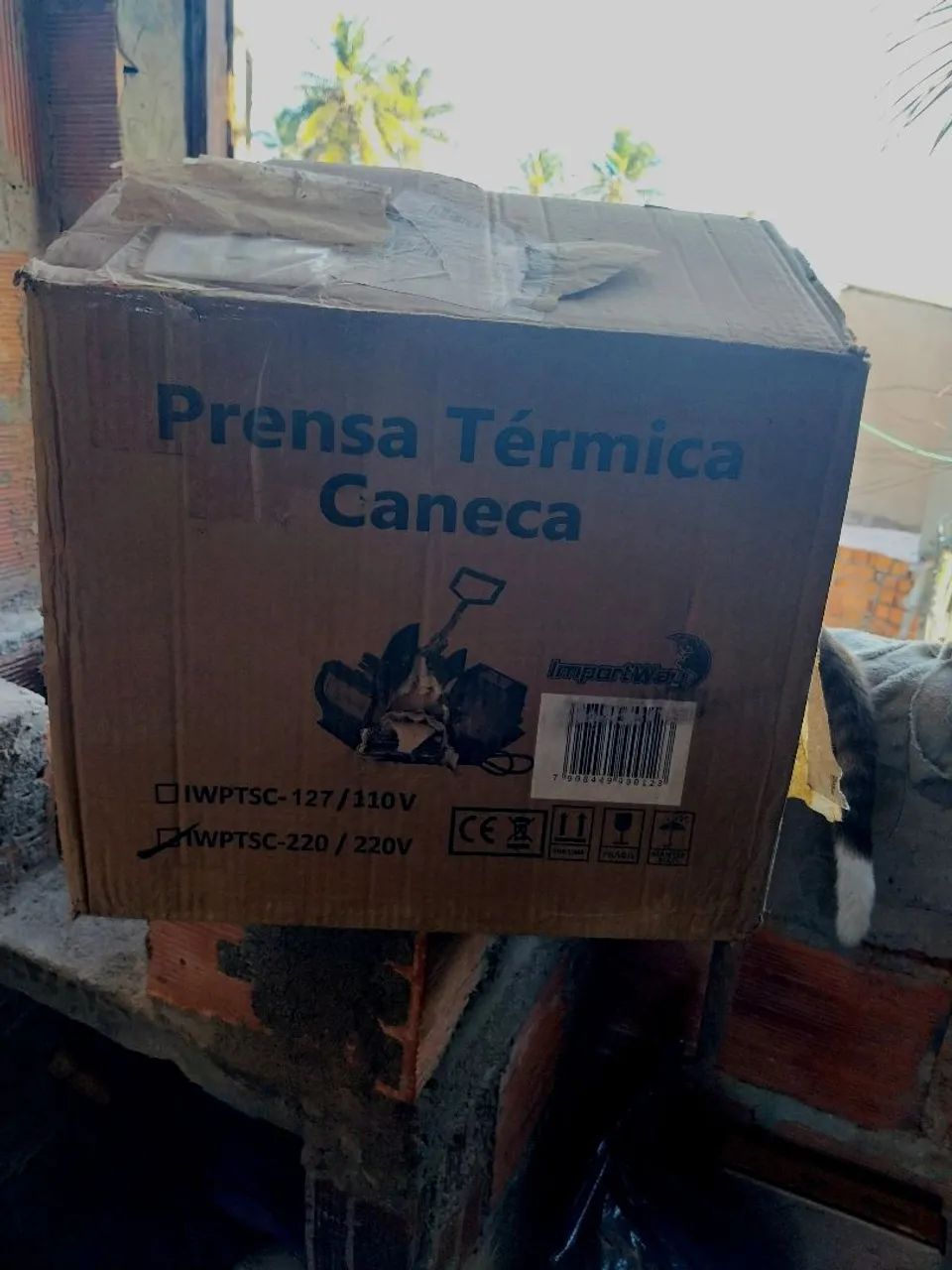 Prensa caneca. Nova!