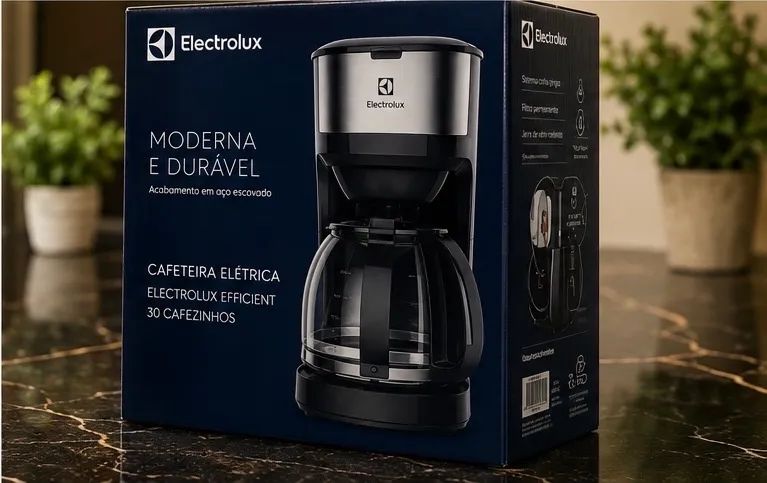 Kit Cozinha Novo Lacrado | Cafeteira Electrolux + Panela Britânia |  - Foto 2