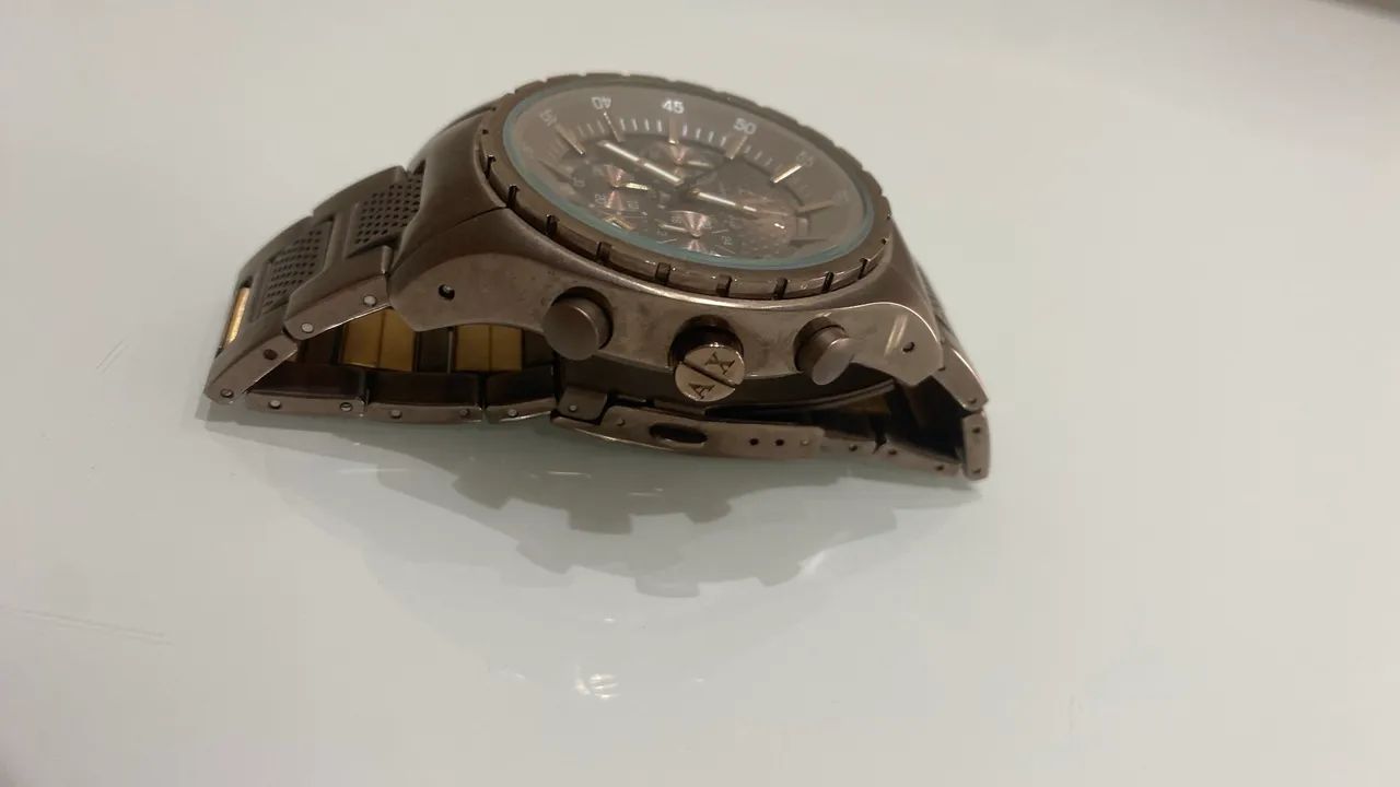 Relógio Masculino Armani Exchange Ax1179 Cronógrafo Original - Foto 3