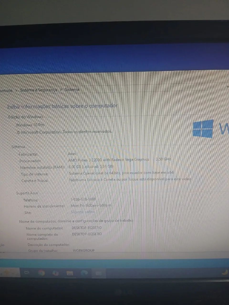 PC Ryzen 3 2200G