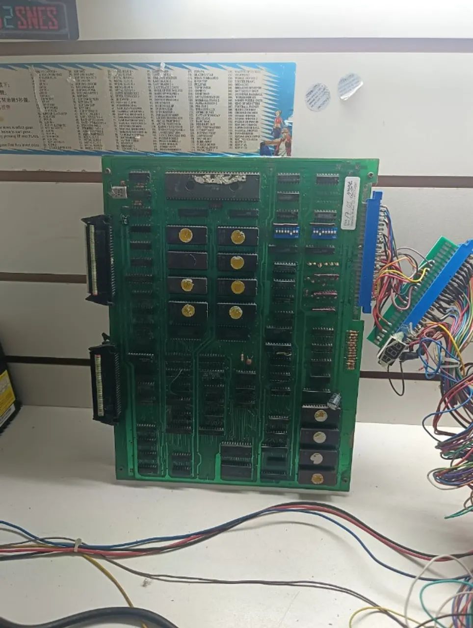 PLACA JAMMA TERRA CRESTA COM ADAPTADOR JAMMA  - Foto 3