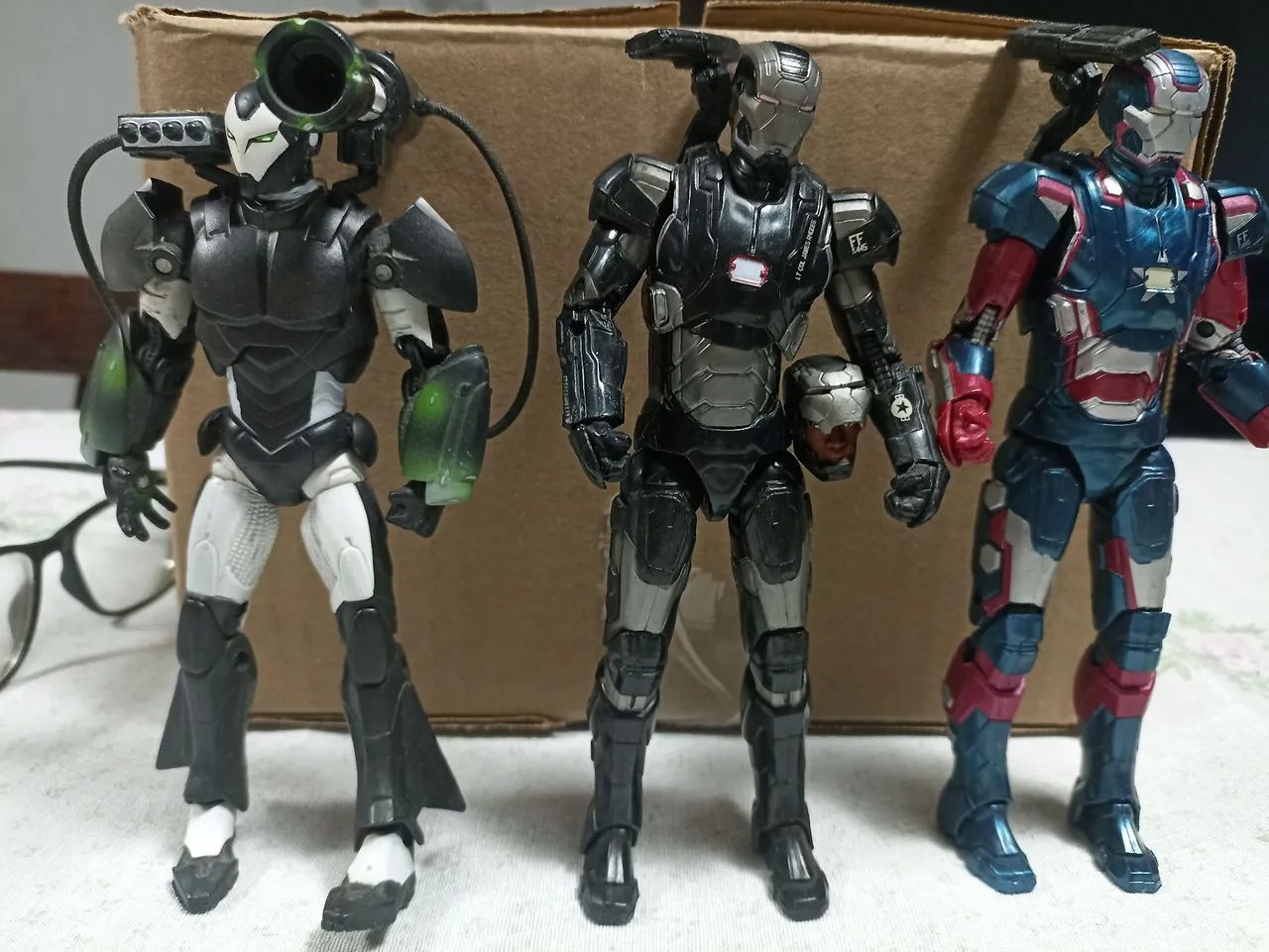 Figuras War Machine Marvel Legends Hasbro!