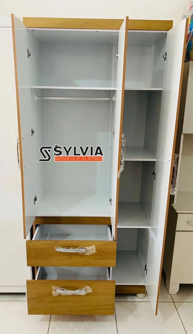 ROUPEIRO MDF 3 PORTAS 