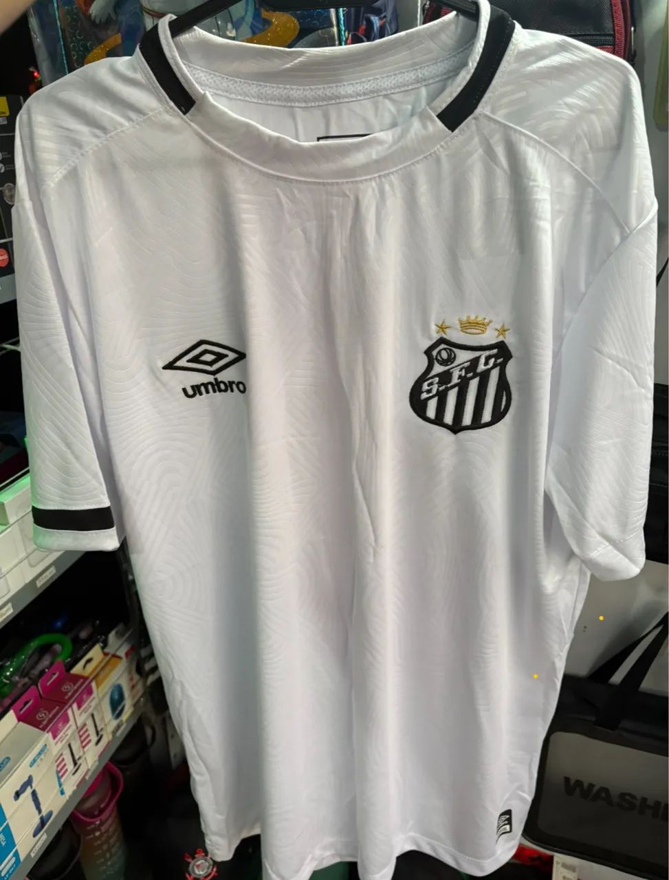 Camisa do Santos (Branca)