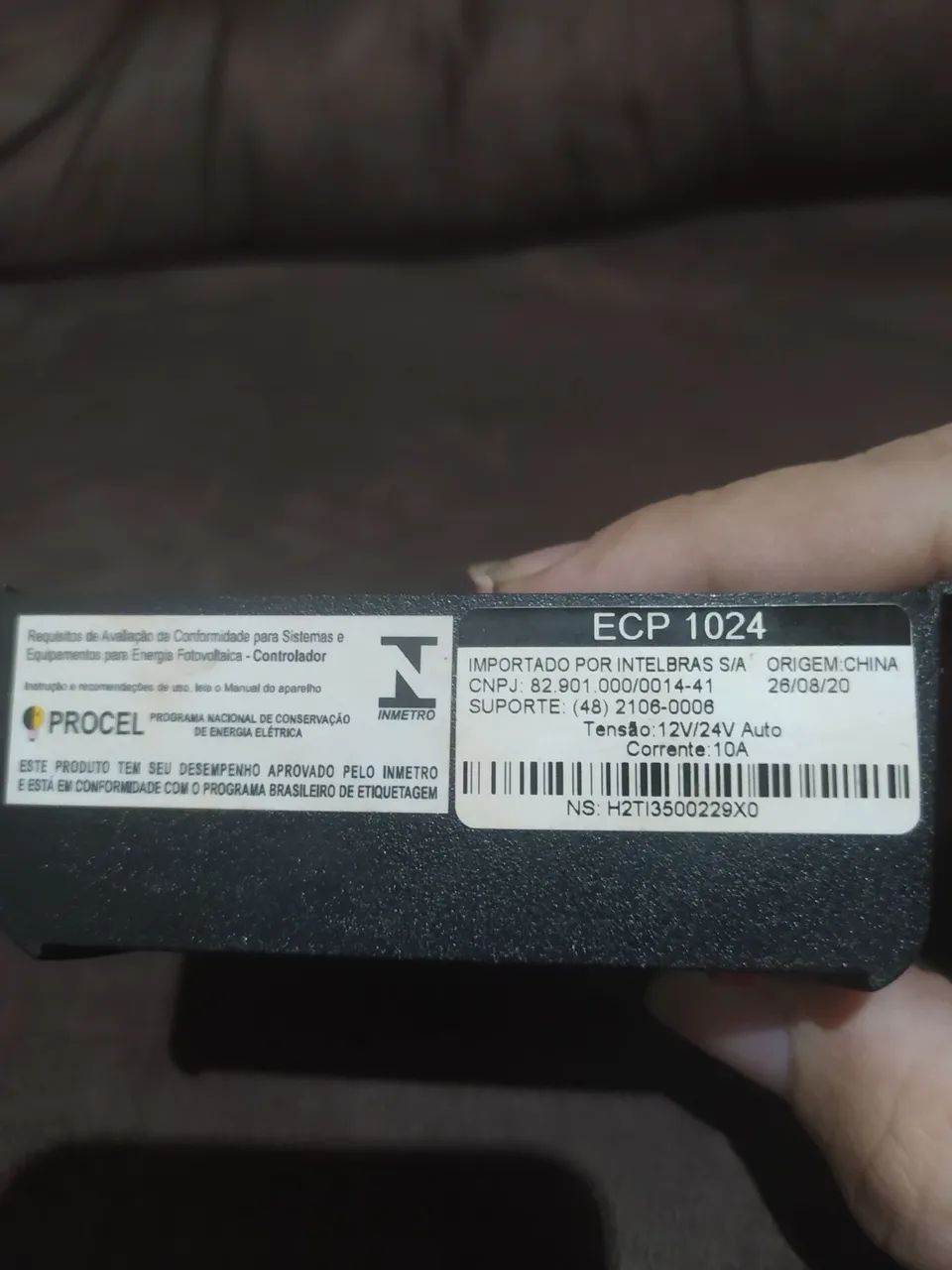 Controlador de Carga PWM Off Grid ECP 1024 Intelbras - Foto 4