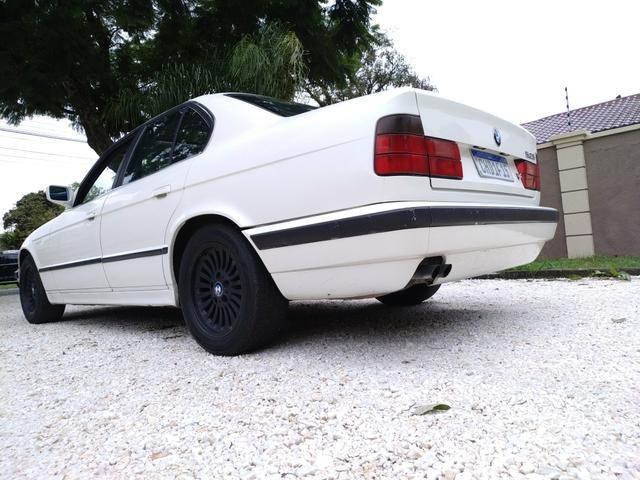 Rarissima BMW E34 525i 1990 - Interior Azul Marinho