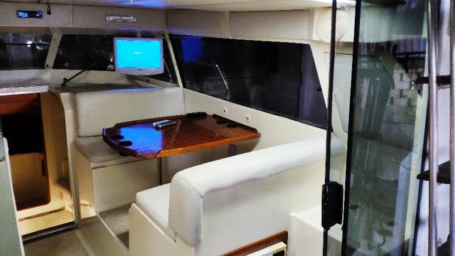 Lancha obra Capri 32 Fly - Barco de represa! Oportunidade única!! - Foto 7