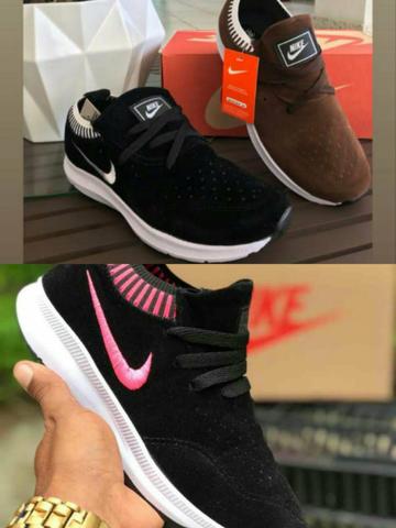tenis nike veludo preto