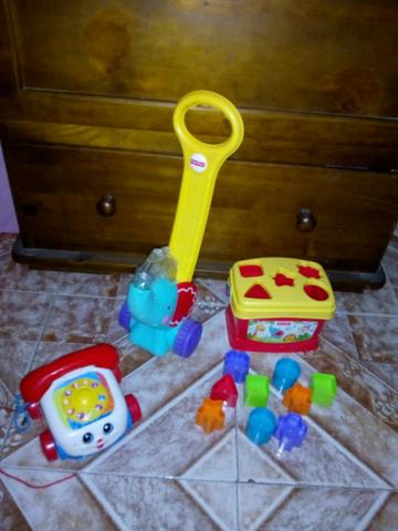 Lote de brinquedos de bebe Fisher Price