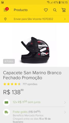Capacete tauros