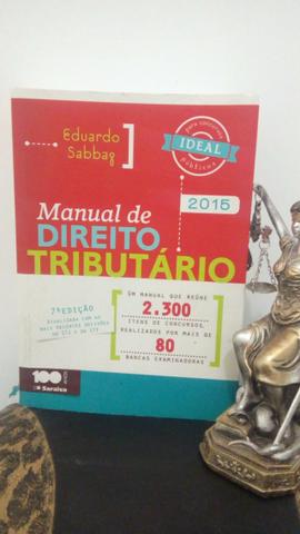 Livro Manual de Direito Tributário - Eduardo Sabbag