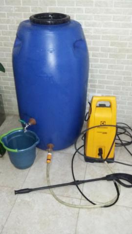 Tambor Cisterna 250 Litros Completa Com Torneira e Registro VAP - (Reservatório/Bombona/Ba - Foto 6