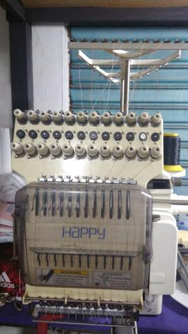 Happy - Maquina De Bordar 12 Agulhas Happy