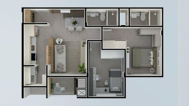 Apartamento com suíte - Foto 13