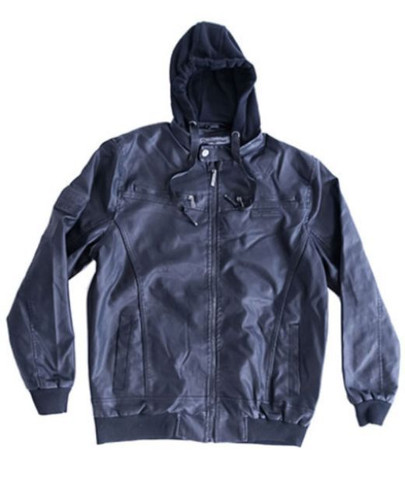 jaqueta de couro da gangster