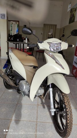 BIZ+125 BRANCO PEROLIZADO.A MAIS TOP DA CATEGORIA