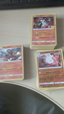 Lote Pokémon tipo Trevas ( Dark ) 50 cards - Comum, Foil, Reverse