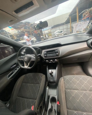 Kicks 1.6 Aut 2019 Lanterna Retrovisor Parachoque Farol Motor Airbag Capo Sucata - Foto 4