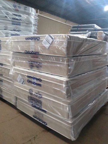 Box de 158x198x25 cm novo ortobom airtech valor 1375,00 avista