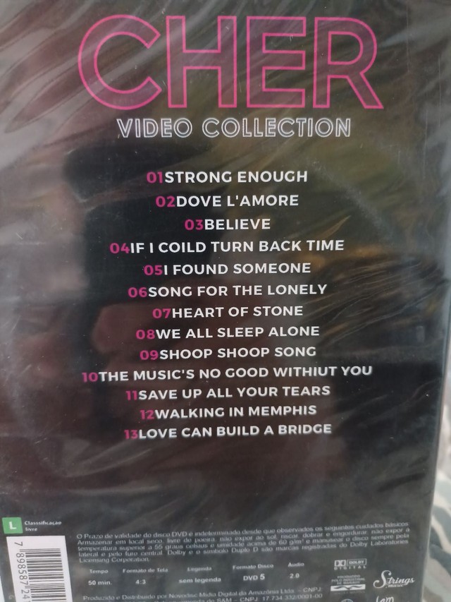 Dvd  Cher Video Colection - Foto 2