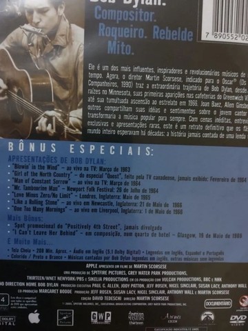 DVD BOB DYLAN DOCUMENTARIO MARTIN SCORSESE NO WAY HOME - Foto 4