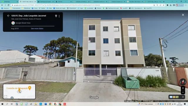 Captação de Apartamento para locação na Rua Deputado João Leopoldo Jacomel, Pedro Moro, São José dos Pinhais, PR