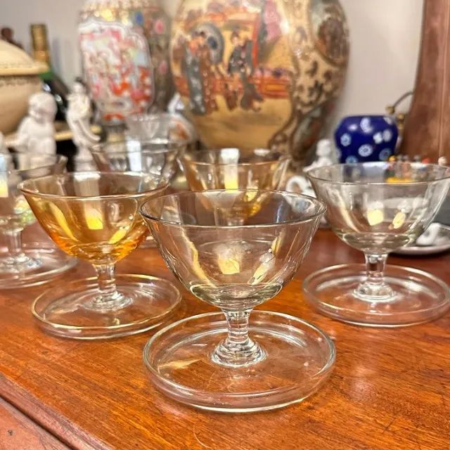 Conjunto de taças dos anos 50 - Foto 2