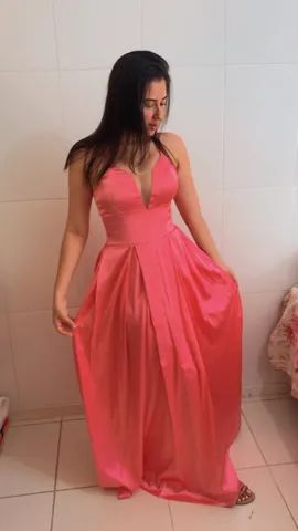 Olx vestido hot sale de festa longo