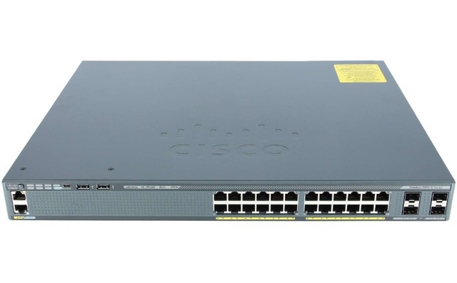 Switch Cisco Catalyst 2960X 24 portas PoE 10/100/1000Mbps RJ45 e 4x SFP 1G - Foto 2