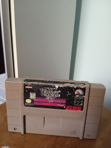 Warlock cartucho original Super Nintendo 