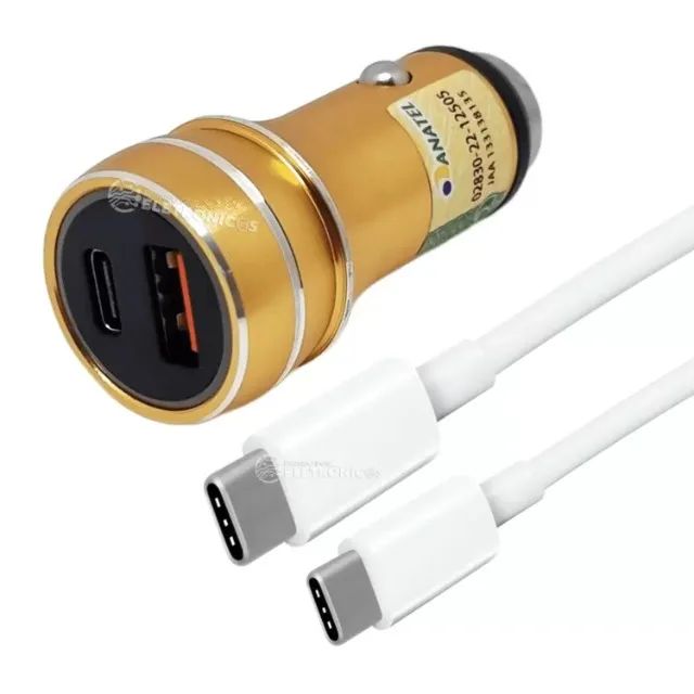 Carregador veicular Tipo C  (atacado R$ 14,90) Varejo Jk eletrônicos  - Foto 3