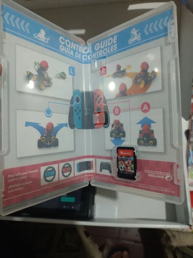 Mario Kart 8 Deluxe - Nintendo Switch - Semi-Novo - Carvalho Games