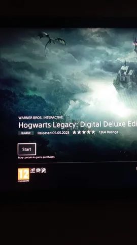 Hogwarts Legacy Para PS4 - Mídia Digital