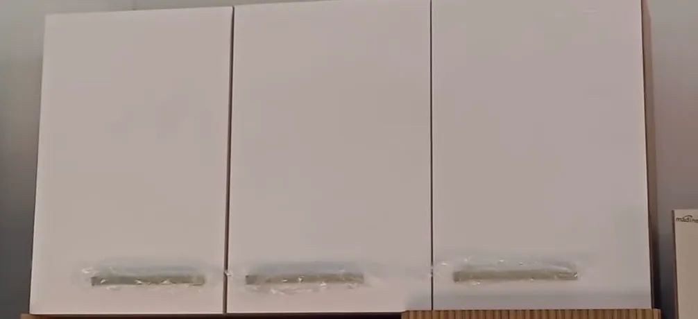 3 Portas de Armário Cozinha - Branco - Novo