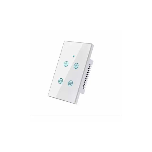 (NOVO) Interruptor Inteligente Wireless Amazon Alexa e Google Assistant Aitek Alpha-100-4