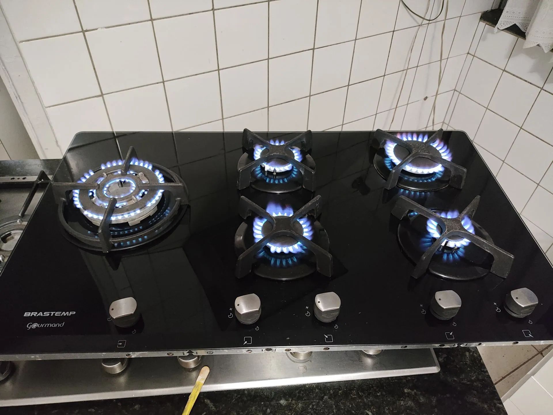 Cooktop Brastemp Gourmand 5 Bocas Usado Fogões e Fornos Cruzeiro