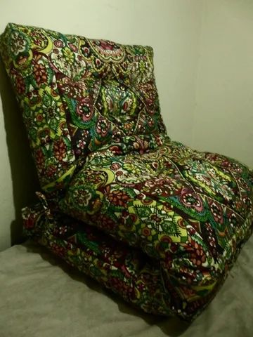  Futon Sofá/cama ,dobrável em S , tecido impermeável  - Foto 2