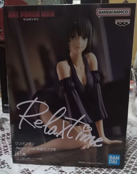Figura estatueta Fubuki do anime One punch man original Bandai lacrada!