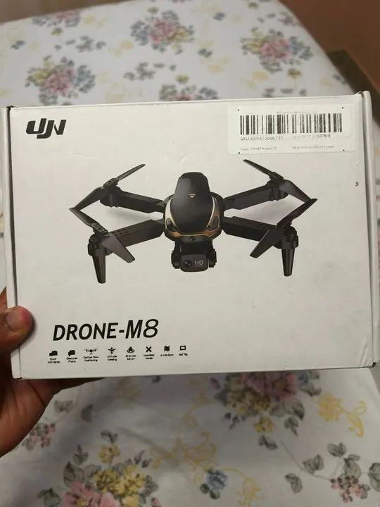 Drone M8 - Experimente a Liberdade dos Céus em Alta Definição! 