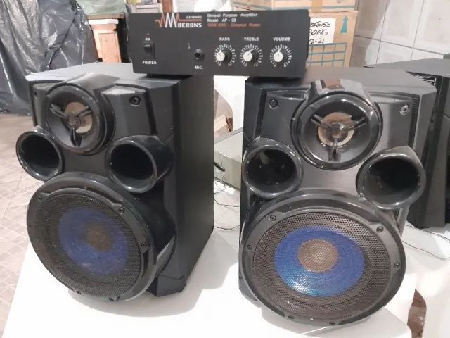Amplificador + Cxs. Acústicas - Foto 2