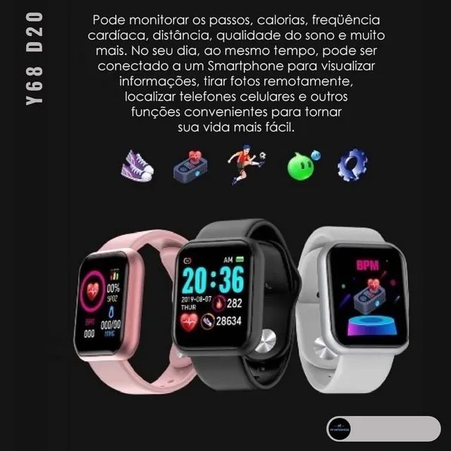 Smartwatch D20 - Foto 3