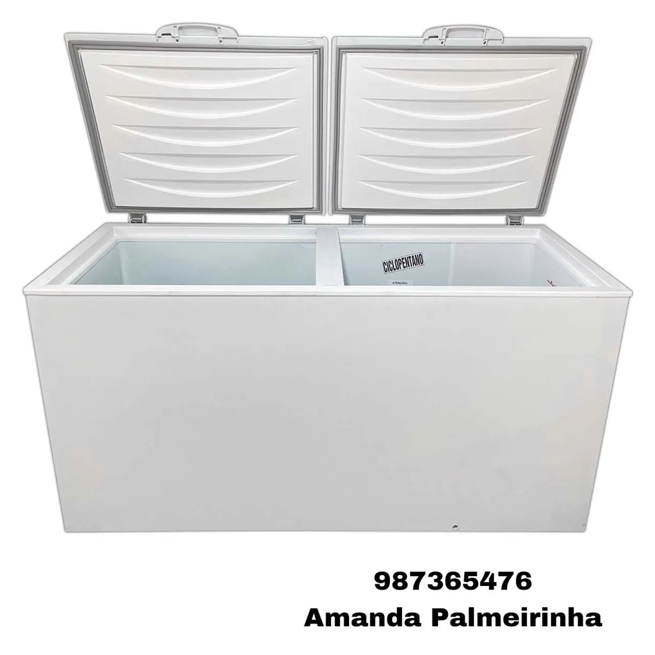 Freezer Gelopar crediário 