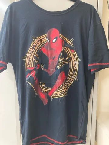 Camisa Dupla Face Homem Aranha e Dr Estranho
