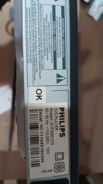 DVD Philips DVP 2850X/78 - Foto 2