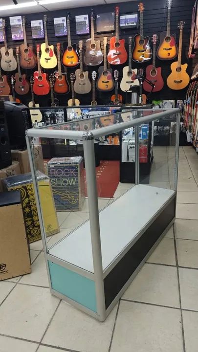 BALCAO VITRINE ALUMINIO - Foto 3