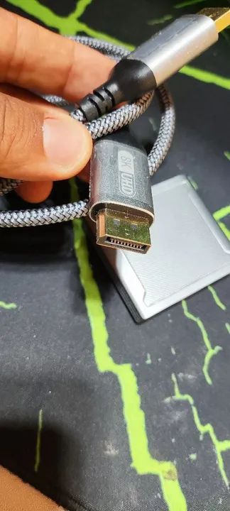 Dock heb tipo c e  displayport com cabo DP 8k - Foto 5