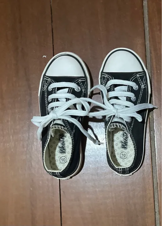 Tênis infantil importado Weestep estilo converse 
