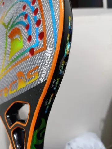 Raquete de beach tennis 3K Kevlar  - Foto 5